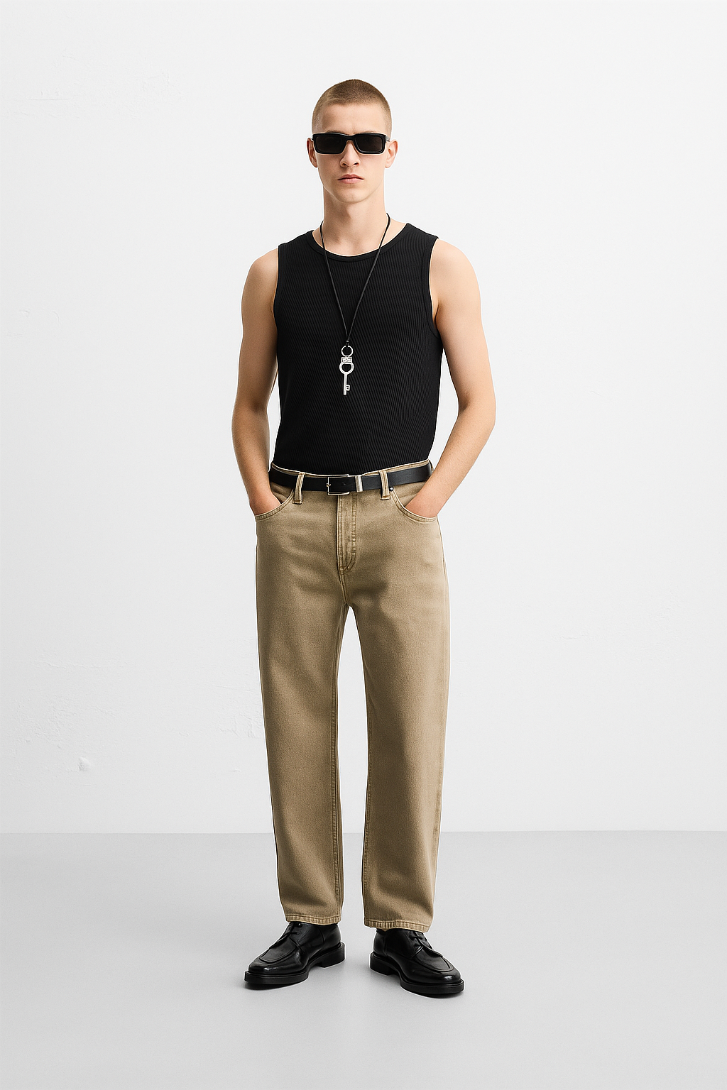 Textured Knit Tank Top