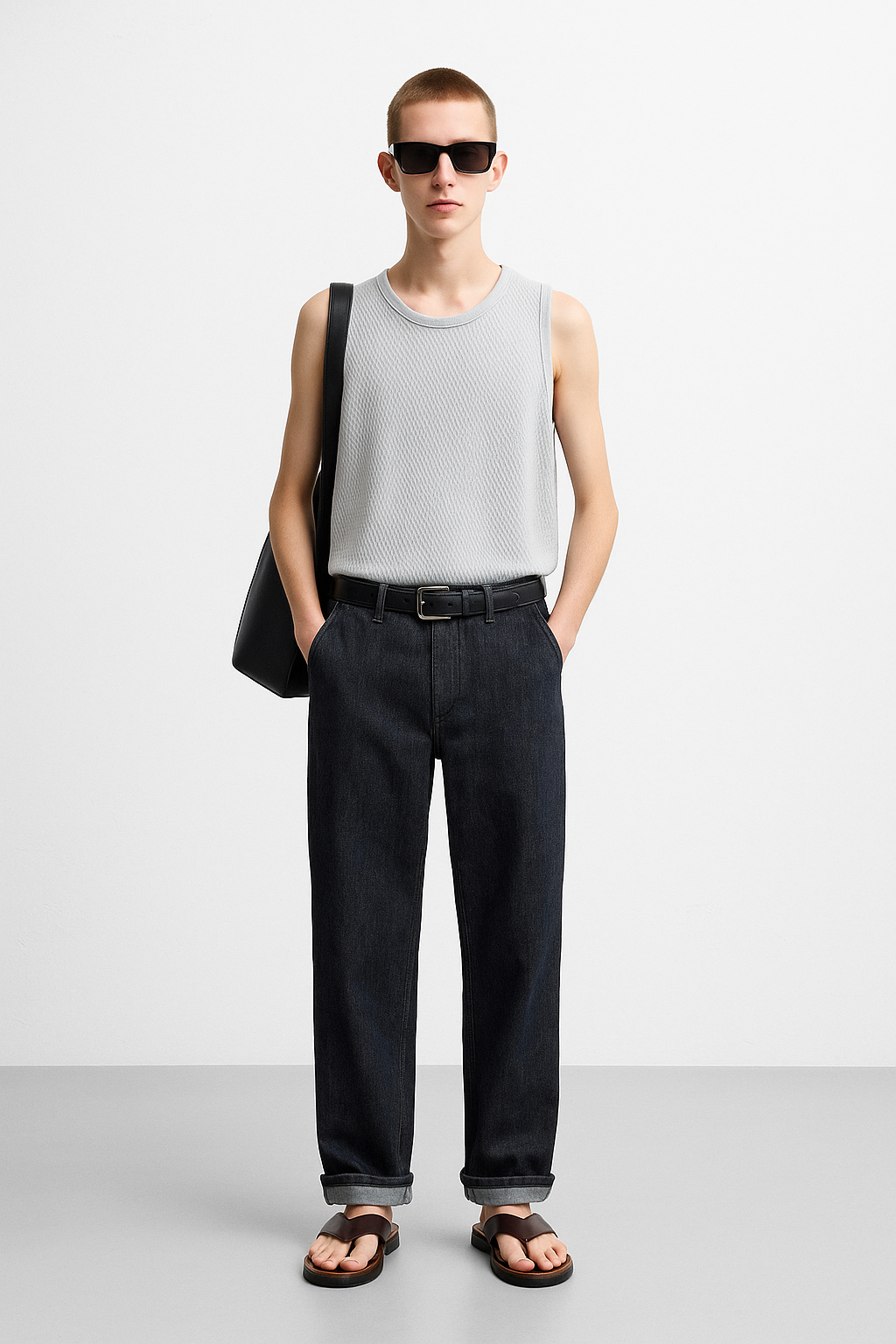 Textured Knit Tank Top