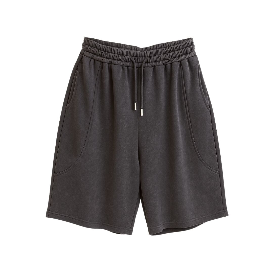 Terry Fabric Bermuda Shorts