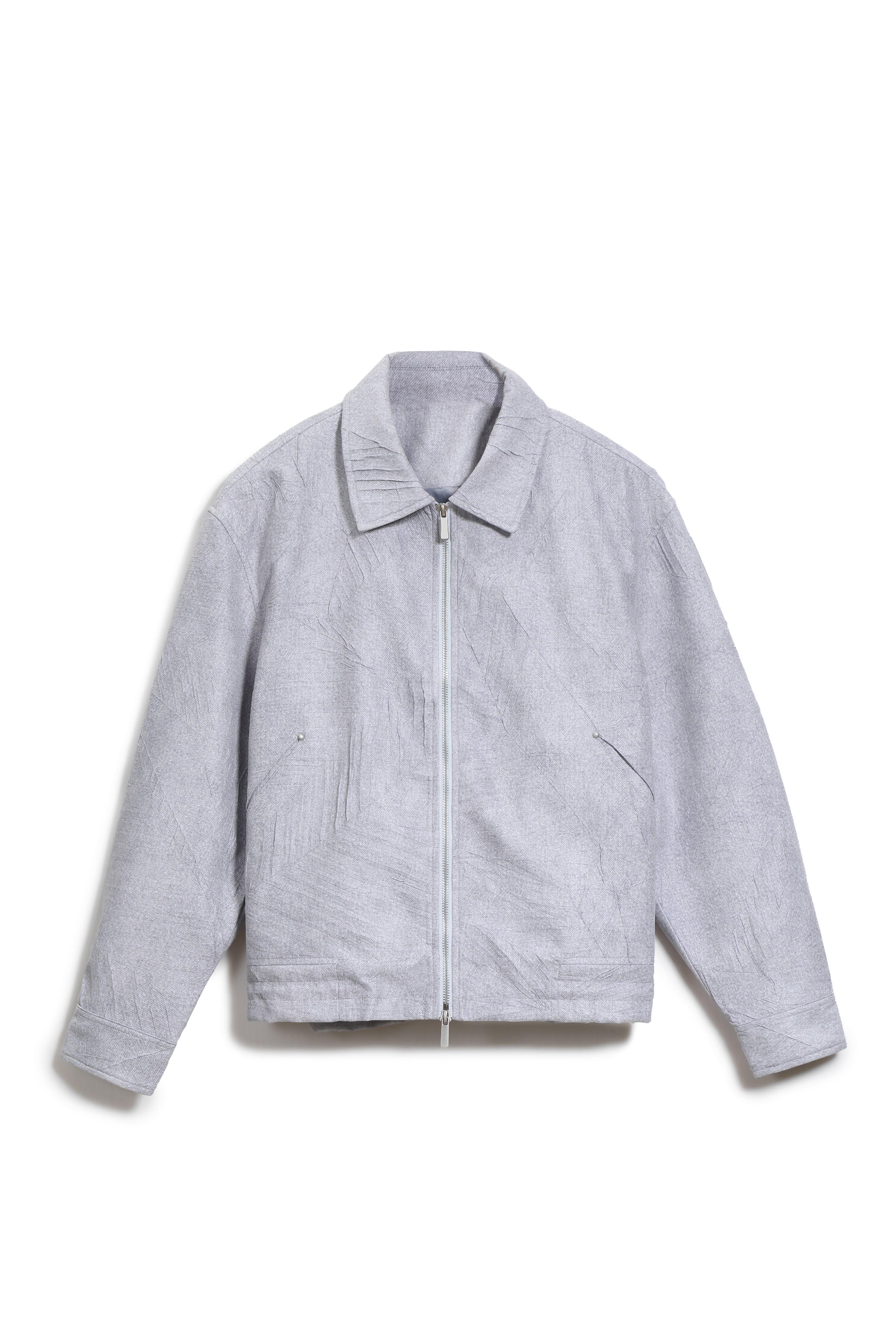 Textured Zip-Through Jacket